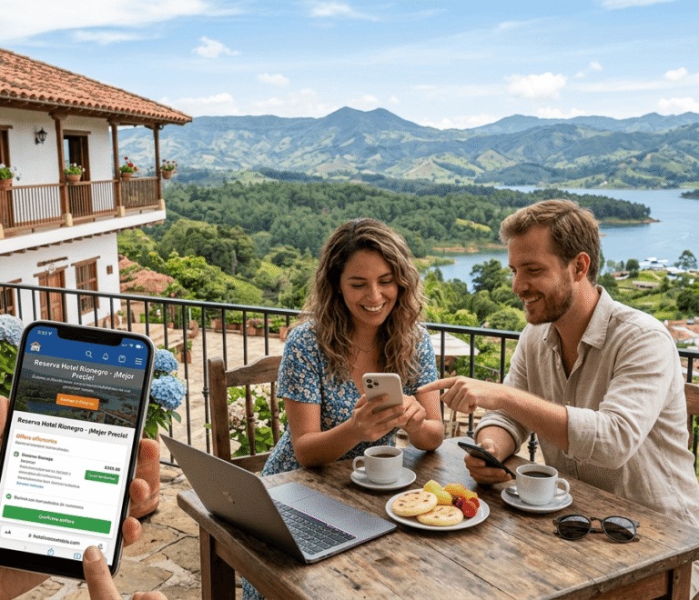 Cómo ahorrar al reservar hotel en vacaciones en Rionegro o cerca de Medellín